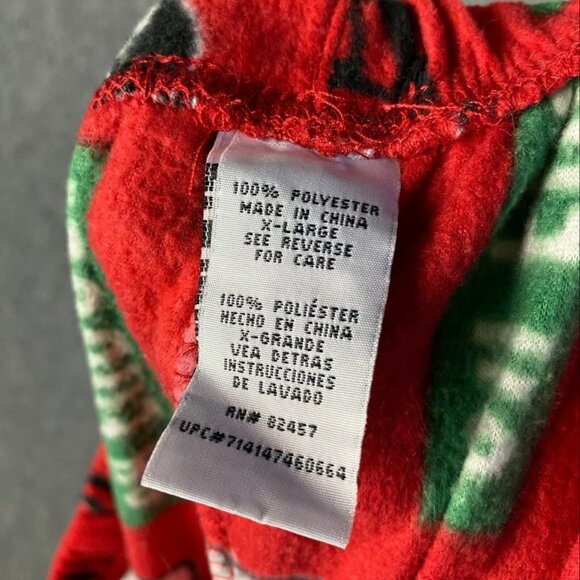 A Christmas Story Pajamas Pants Men's Extra Large XL 100% Polyester - Picture 7 of 8